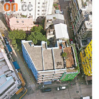 藍屋群為政府計劃活化的歷史建築之一。