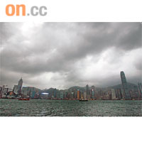天文台預料本港今日仍有狂風驟雨，至下周三才見好轉。