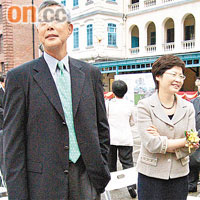阿Dick（左）喺中區警署留下唔少回憶。