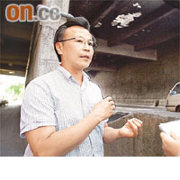 楊祥利批評運輸署拖延封路安排，以致港鐵未能做維修工程。