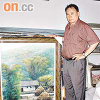 香港畫商黃江將油畫產業帶進大芬村。