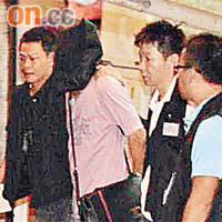 其中一名疑犯早前被捕。	（資料圖片)