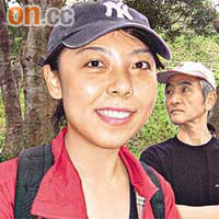 Nishiwaki（日本遊客）：「香港景色很美麗，我已是第二次來港遠足。」