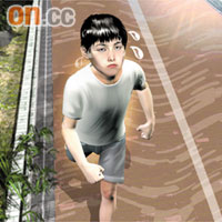 1.男生前晚在運動場練跑兩小時後返家睡覺。