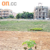 河上鄉非法填土現場，復修農地工程仍未完成。