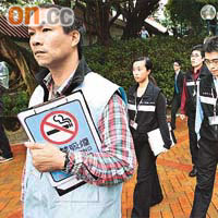 控煙辦屢被批評執法寬鬆。資料圖片