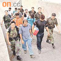 近月來港南亞裔人蛇數目持續上升。	資料圖片