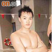 劉晉良在學界泳壇成績卓越。	資料圖片