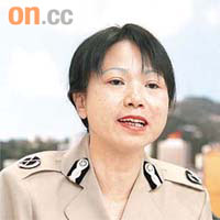 施關綺蘿出任副私隱專員前，曾任警務處助理處長。 資料圖片