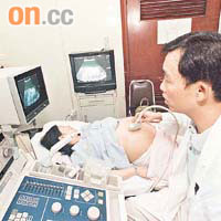 孕婦可透過產前檢查，及早發現胎兒有否患先天性心臟病。
