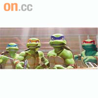 《忍者龜》動畫成意馬國際製作《阿童木》的動力。	資料圖片