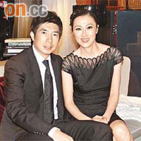 前港姐錢慧儀（右）是大生銀行家族後人馬清揚（左）的妻子。	資料圖片