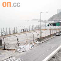 港鐵擬建的卸泥口位置，毗鄰香港駕駛學院鴨脷洲分校。