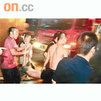 ○八年九月，深圳龍崗舞王俱樂部大火，五名港人死亡。	資料圖片