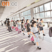 深圳將成立跨境學童服務中心，預計會有二千個家庭受惠。	資料圖片
