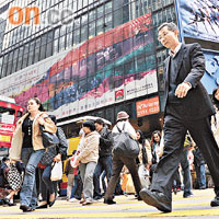 香港的城市發展潛力已被內地多個城市爬頭。	資料圖片
