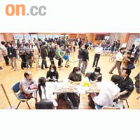 運輸署昨日舉辦首場「健康測試日」，全日共吸引近四百名職業司機參與。