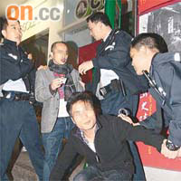 警員將兩涉案男子拘捕。