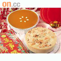 新年將至，年糕和蘿蔔糕是必備食品。