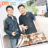 青年BBQ，食物不知幾豐富。