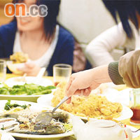 農曆新年將至，不少市民會到酒樓吃團年飯。