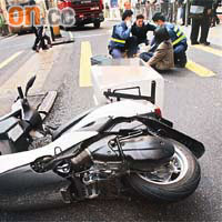 近年涉及送外賣電單車的意外頻仍，導致人命傷亡。	資料圖片