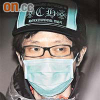 陳志雲當日被發現戴着口罩離開廉署。	資料圖片