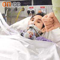 陳少山仍於伊利沙伯醫院深切治療部留醫。