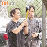 死者兒子路祭時呼叫：「阿爸，返嚟啦！」