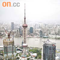 近年急速發展的上海，正威脅香港的最具競爭力中國城市之位。