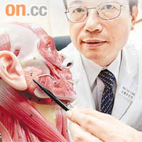 腮腺瘤患者可憑手觸摸到面側耳前皮下位置腫起。