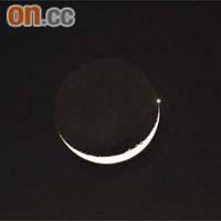 金星重現<br>（香港天文學會梁威恆提供）