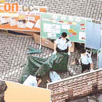中四男生黃凌鋒前日在校內跳樓身亡。	資料圖片