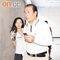 被告佳承建造有限公司代表。