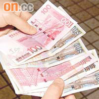 拎＄2,600  得 ＄2,200