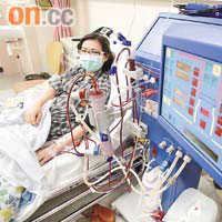 不少腎病患者靠洗血或洗肚控制病情，避免惡化。(資料圖片)