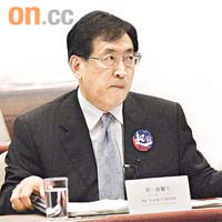 周一嶽昨日出席立法會委員會時因擱置中央屠宰被冷嘲熱諷。