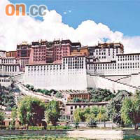 布達拉宮是西藏最具代表性的旅遊點。