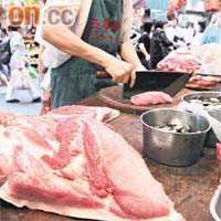 專家認為市民毋須避吃豬肉，只要徹底煮熟便不對人類構成危險。