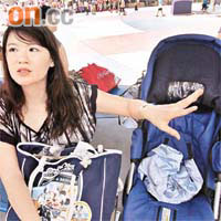 台灣旅客龔太建議迪士尼安排職員看管嬰兒車。
