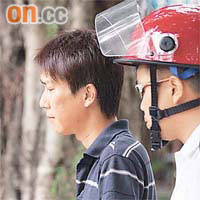 遇襲男村民左手擦傷送院。