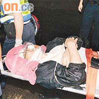 被告劉煜成犯案後跳橋自殺獲救。	資料圖片