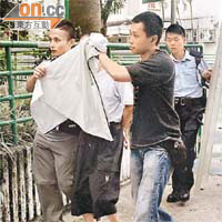 涉嫌喊斬全家老翁被拘捕。
