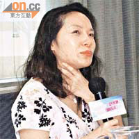 吳小姐指胃酸湧上咽喉會令其喉部腫脹。