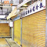 張經營的店舖與田的三店只有一巷之隔。