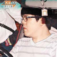 被告當晚疑索K後開工,結果撞車被捕。 資料圖片