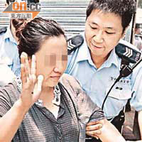 非常母親涉嫌虐兒被捕。