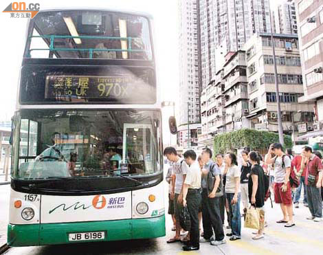 新巴車長明日罷工，南區居民料最受影響。