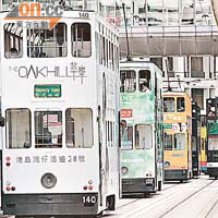 電車公司指加價後每年可增加最多二千五百萬元收入。
