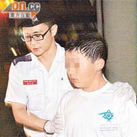 情緒激動少年送院檢驗。